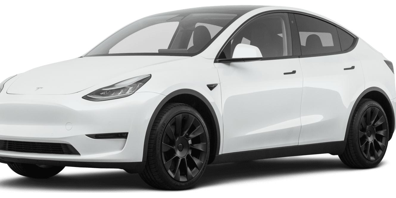 TESLA MODEL Y 2021 5YJYGDED1MF103131 image